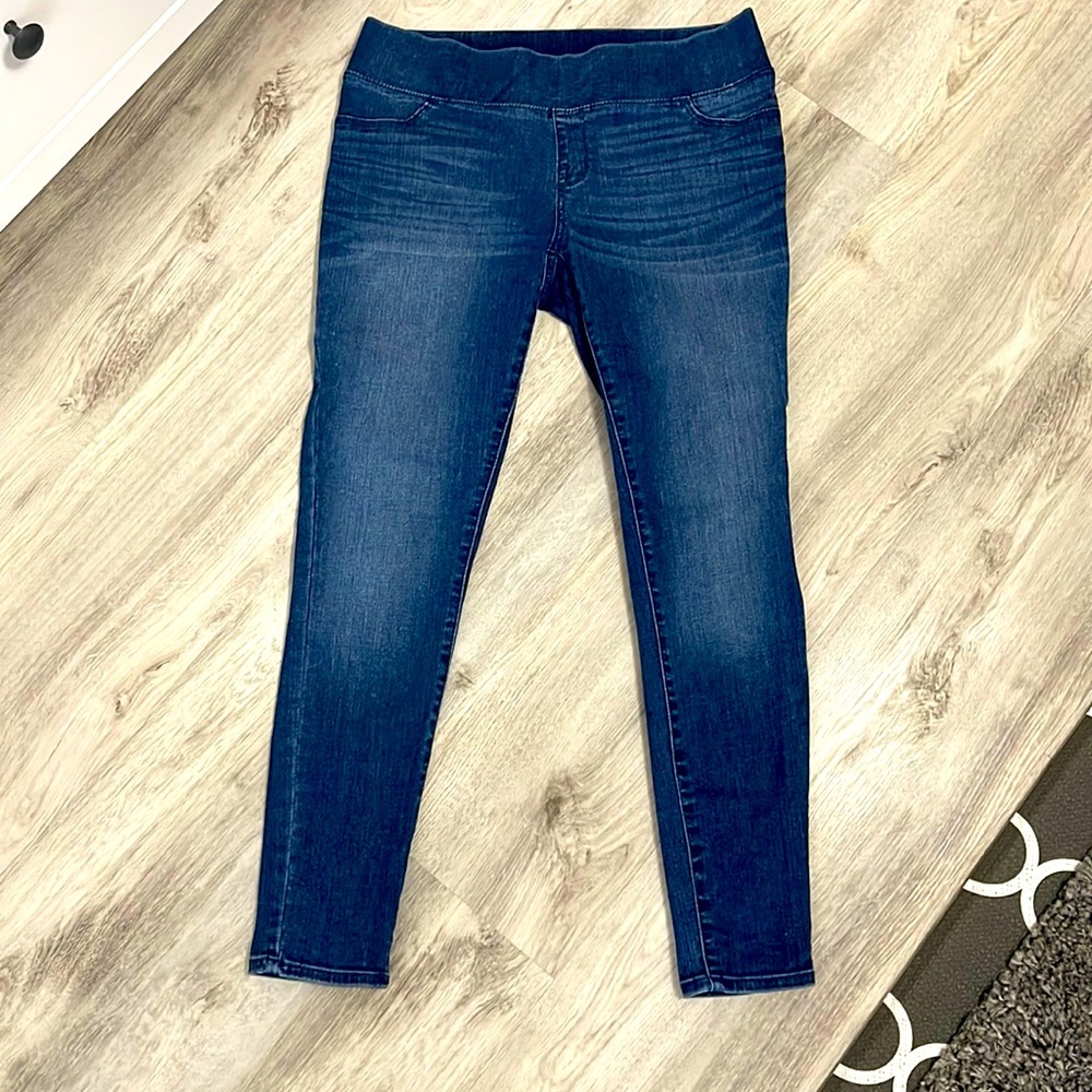 Ingrid and Isabel Maternity Jeggings indigo blue